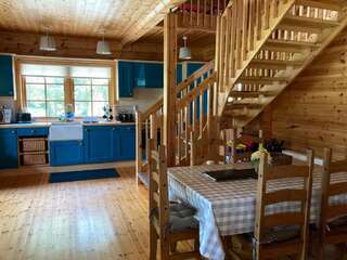 Дома для отпуска Riverside log cabin Балликоннелл Дом с 3 спальнями-12
